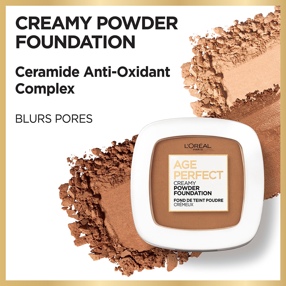 Creamy Powder Foundation Ceramide Anti-Oxidant Complex